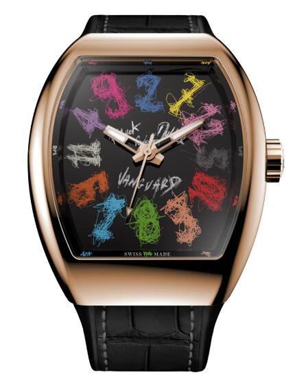 (image for) Franck Muller Vanguard Crazy Hours Hom Nguyen Replica Watch V 41 CH HN COL DRM LTD (NR)